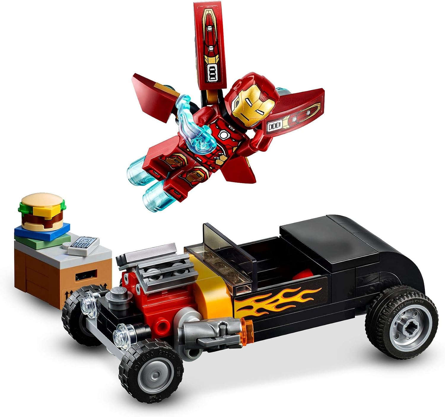 LEGO 76167 Super Heroes Iron Man Armoury, Multicolor, standard size - Image 4