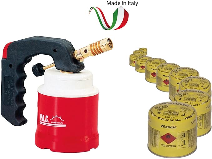 Blow Torch Gas Butan Burner Welding Flamethrower BBQ Tool Fire Camping