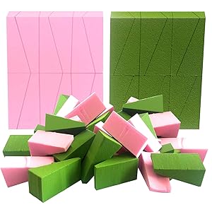 48 Pcs Makeup Sponge Blender, Small Wedge Cosmetic Beauty Applicator Puff, For Eye Face Powder Liquid Cream Foundation, Non Latex