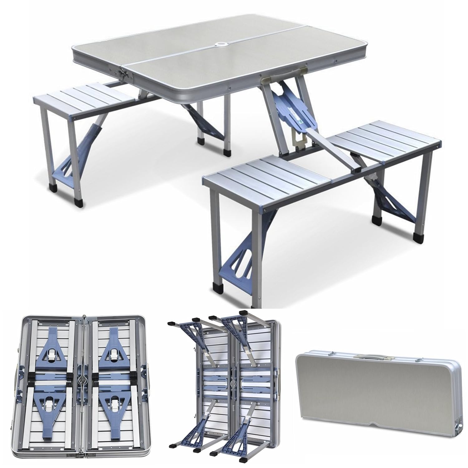 Best aluminum center folding table 6 foot