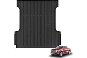 KARPAL Truck Bed Mat for Ford F150 & Lightning 2015-2026 5.5FT Bed, All Weather TPE Truck Bed Liner Cargo Trunk Accessories for F150/Lightning