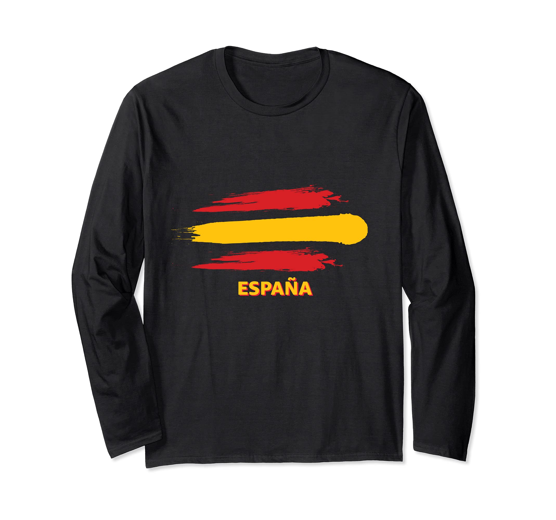 Spain Flag Long Sleeve T-Shirt