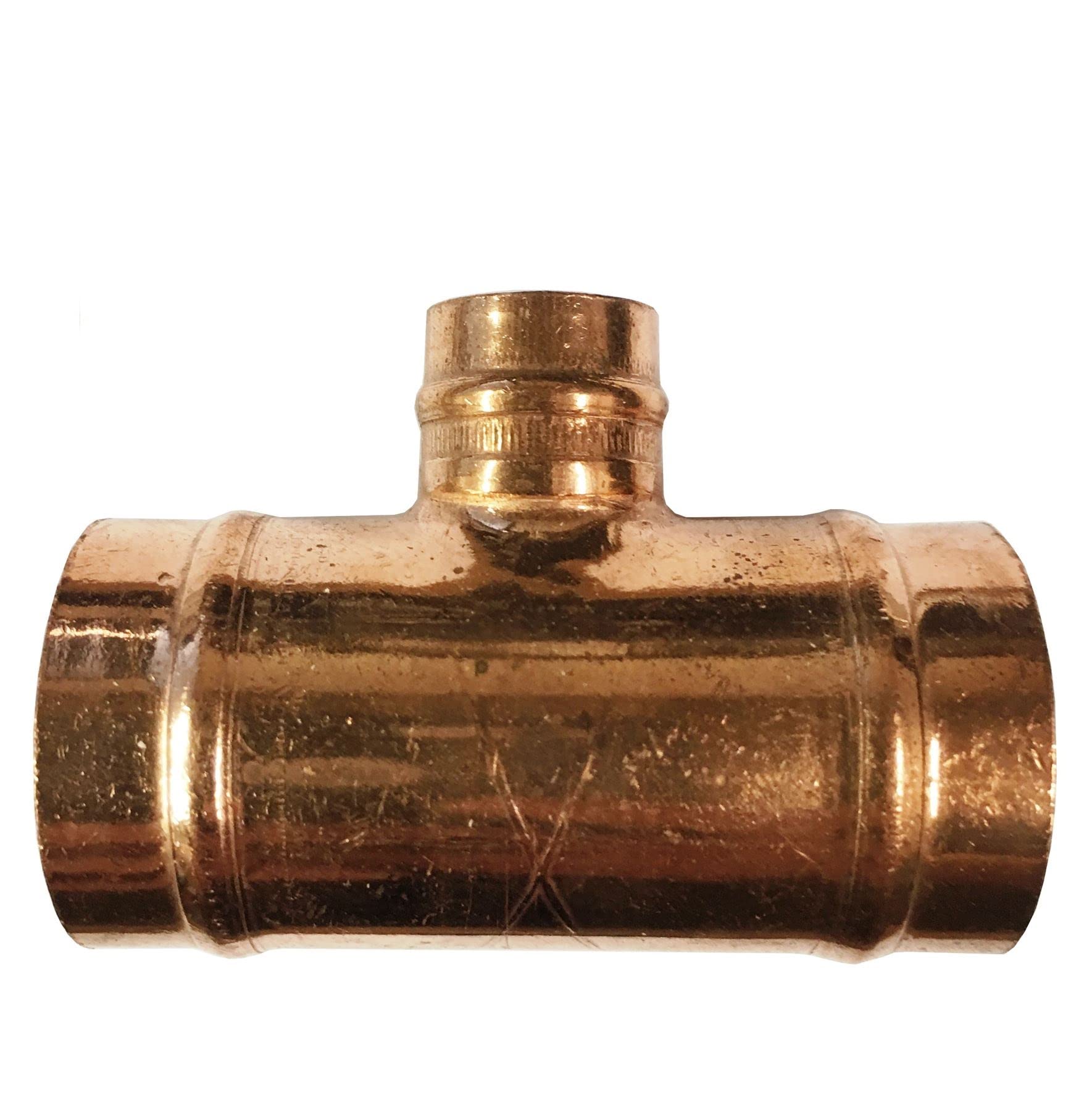 35mm x 35mm x 15mm Solder Ring Reducing Tee