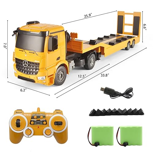 Fistone RC Truck Detachable Flatbed Semi-Trailer Engineering