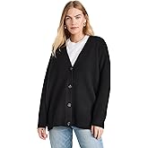 Jenni Kayne Women's Cashmere Cocoon Cardigan, Black, M