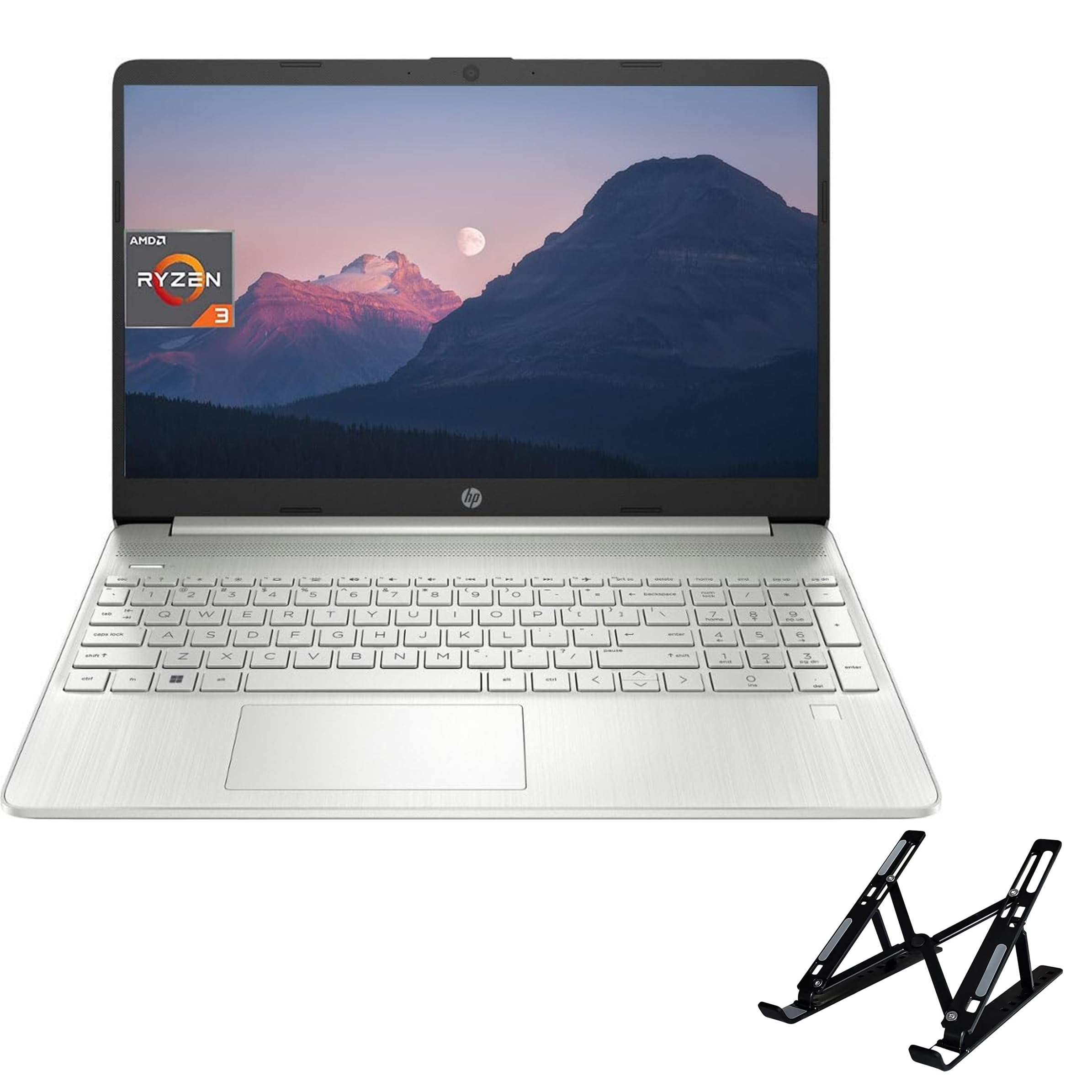 HP 2023 Newest Laptop, 15.6 Inch Display, AMD Ryzen
