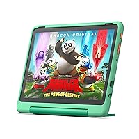 Amazon Fire HD 10 Kids Pro tablet- 2023, ages 6-12 | Bright 10.1” HD screen | Slim case for older kids, ad-free content, parental controls, 13-hr battery, 32 GB, Mint
