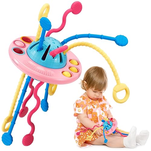 Pull String Montessori Toys Amazon SHIFRAUS Montessori Sensory Toy