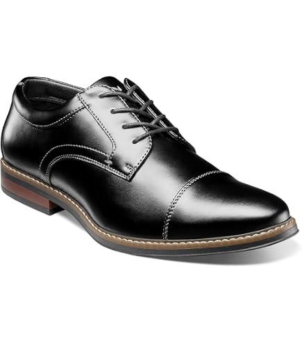 Nunn Bush Men’s Hayden Plain Toe Oxford Black, Size 10.5 M Amazon.com | Nunn Bush Men main image 4