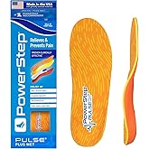 PowerStep Pulse Plus Met Ball of Foot Pain Relief Shoe Insoles - Running Shoe Orthotics for Metatarsal Foot Pain, and Morton's Neuroma Relief - Made in The USA (M 7-7.5, W 9-9.5)