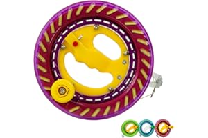 Christen Sunny Kite String Reel, Kite String Spool for Kids & Adults,Grip Wheel with Flying Line String Flying Tools with Lock