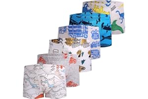 TAXZODE Little Boys Soft Cotton Briefs Toddler Kids Underwear Various cute patterns 6-8-9Pack,size:2-3T 3-4T 4-5T 5-6years 7-8years