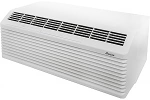 AMANA K-Series PTAC 15,000 BTU Air Conditioner with 3.5 kW Heater, 20 Amp Plug, White - PTC153K35AXXX - A/C Unit Only