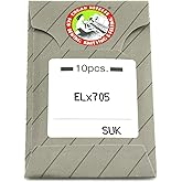 10Pk. Organ ELX705-SUK Ball Point Portable Serger & Coverstitch Machine Needles