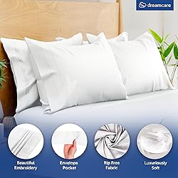 Dreamcare Pillow Cases Queen Size Set of 2 - Double