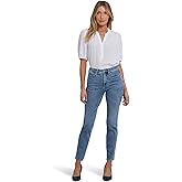 NYDJ Womens Sheri Slim Parisian Sky 16 Inseam: 30