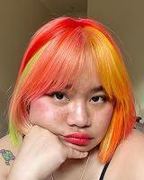Crazy Color Peachy Coral Semi-Permanent Hair Dye 200ml Vegan Formula view 8