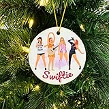 Zilker Home Swift Fan Christmas Ornaments - Glam