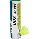 Yonex Mavis 300 Green Cap Nylon Shuttlecock (Yellow)