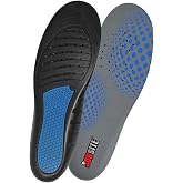 JOB SITE Gel Work Insoles - Trim to Fit - US Mens 8-13, Multicolor