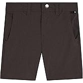 Volcom Boys Twill Shorts - Stretch Fit Flat Front Chino Golf Uniform Shorts for Boys, Classic Pull-On Style with Belt Loops