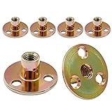 Hordion 12Pcs 5/16"-18 Carbon Steel T Nuts, Round