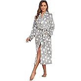 RONGTAI Plush Soft Robes for Women Lightweight and Warm SPA & Bath Robes Female for Mom Wife and Girl Friend