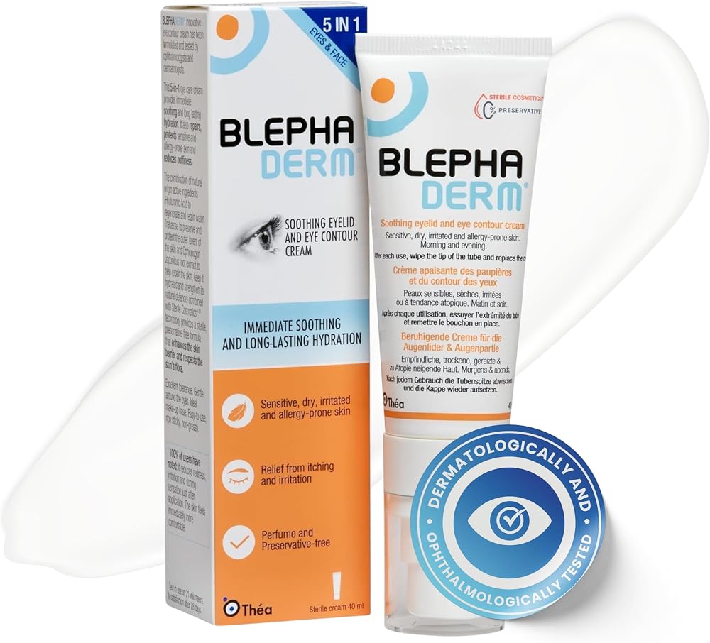 THEA PHARMA Blephaderm 5-in-1 Eyelid Eye Contour Cream 40ml