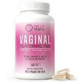 Pretty Privates Vaginal Moisture &amp; Tightening Pills, 60 Capsules | With Kacip Fatimah, Manjakani, Kayu Rapet &amp; Noni Fruit for elasticity, moisture and wetness support and pH balance.