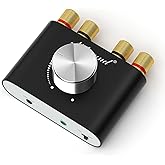 Nobsound 2-Channel 200W Bluetooth Amplifier: HiFi Stereo Mini Power Amp with Subwoofer Out for Home, Desktop & Car Audio Syst