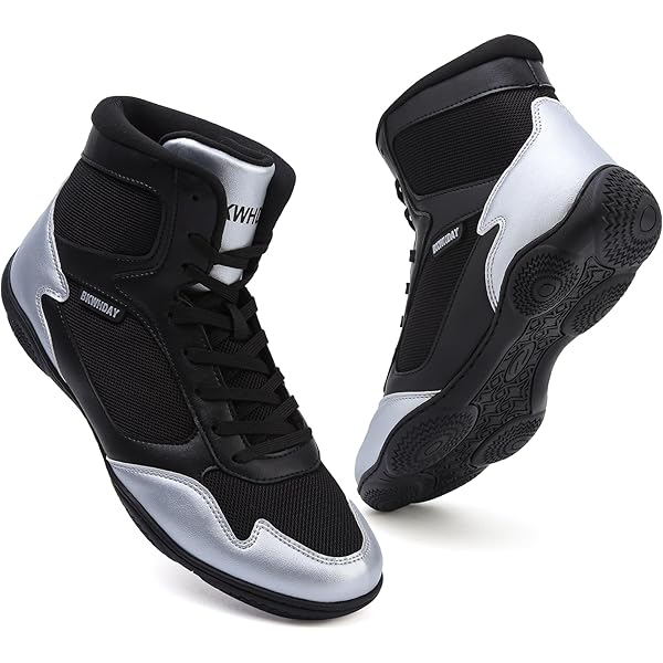 YOVKSI Men's Boxing Shoes - Lightweight Wrestling & Combat Sports Footwear