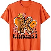 Unity Day Shirt Kindness Orange Teacher Kids Be Kind T-Shirt