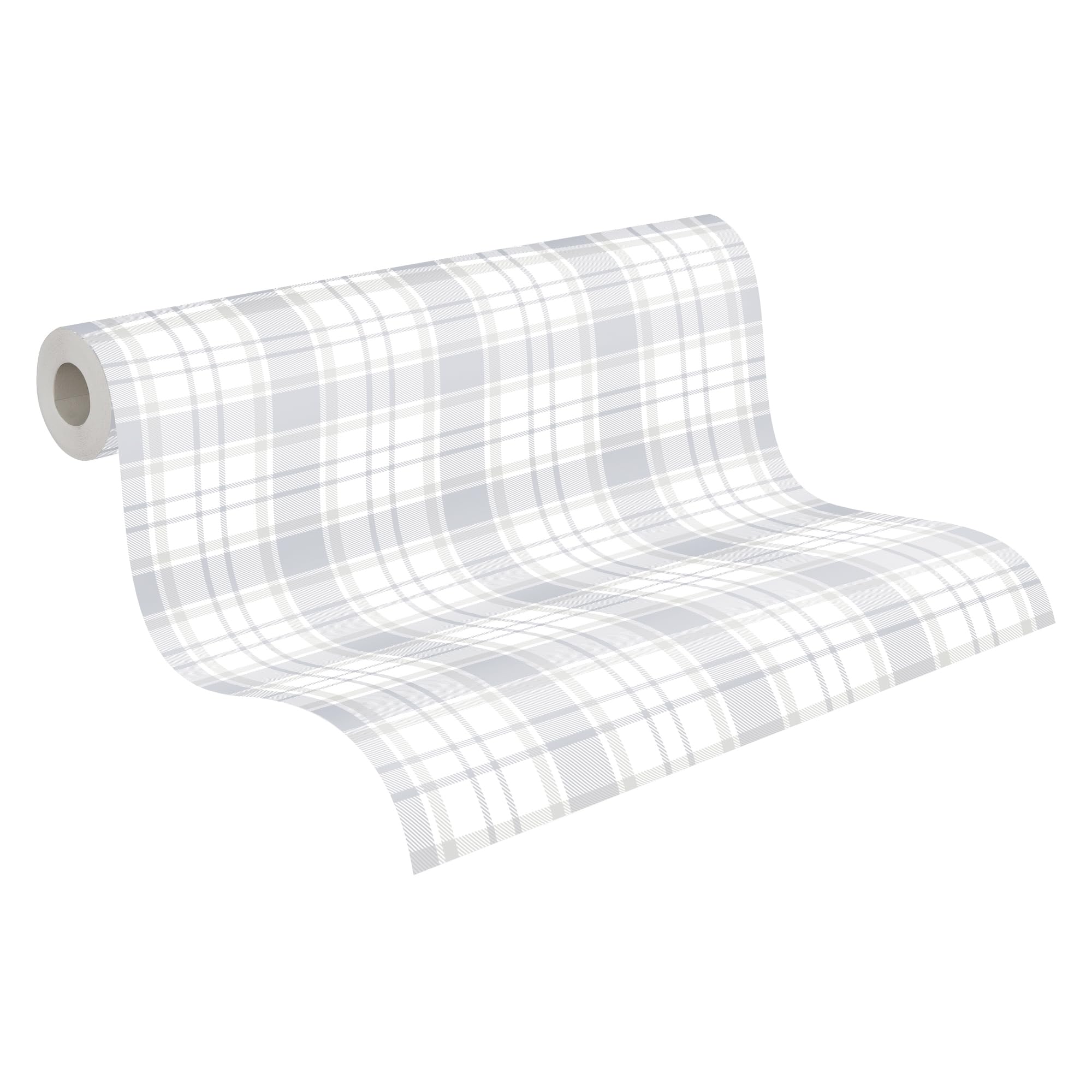 A.S. Création Childrens Wallpaper Little Love Non-Woven Wallpaper 10.05 m x 0.53 m Beige Grey White Made in Germany 381221 38122-1