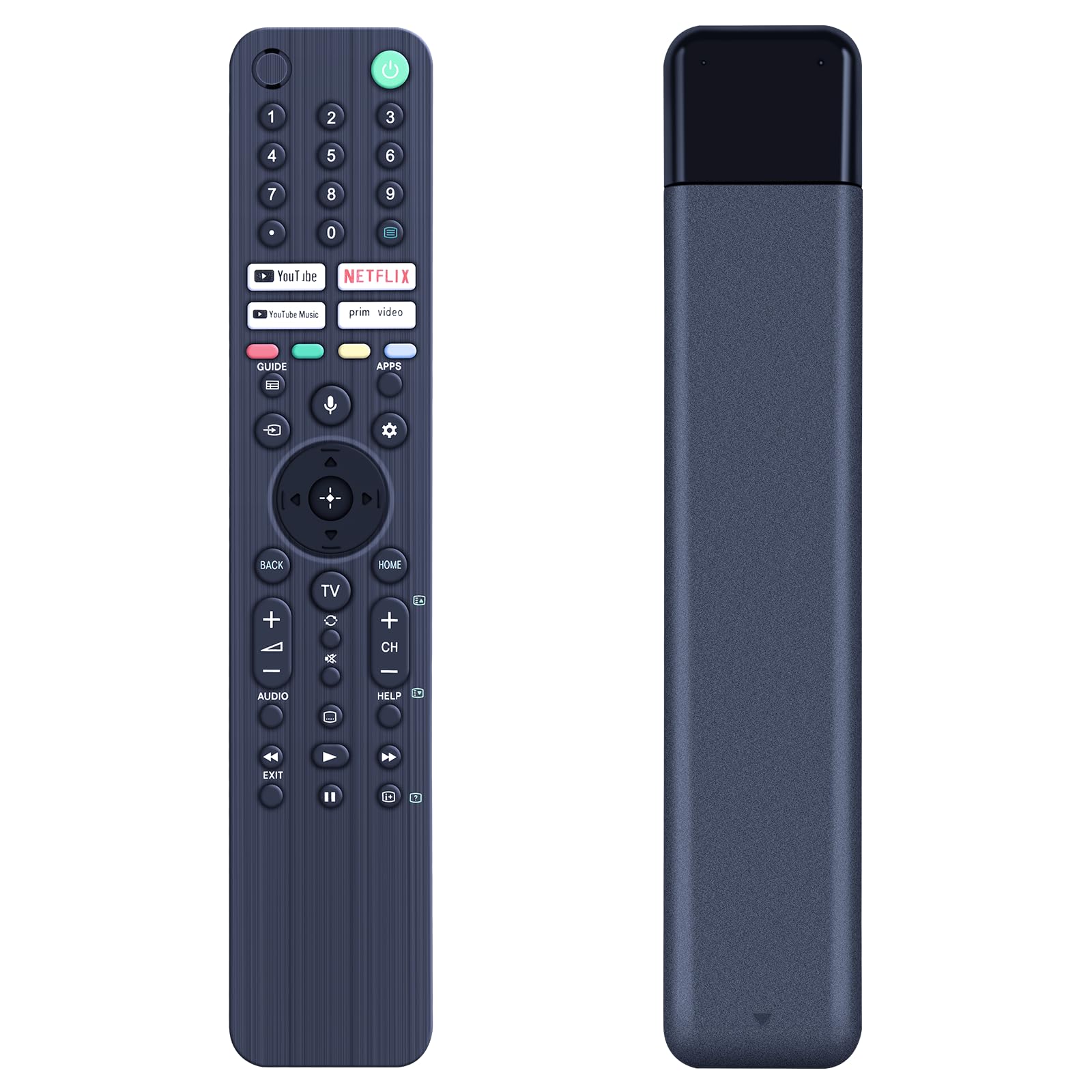 GOUYESHO RMF-TX520P Replacement Voice Remote Control Apply to Sony Smart LED TV KD-43X80J KD50X85J KD75X80J