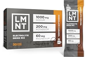 DRINK LMNT LMNT Zero Sugar Hot Chocolate or Coffee Mixer - Chocolate Caramel Salt | Drink Mix | 30-Count