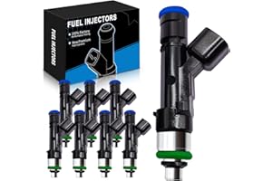 SZKAIDAG Upgraded 5.4L Fuel Injectors 0280158138 Set of 8 Fits for:-Ford F150 2007-2008 F250 F350 Super Duty 5.4L 2007 2008 2009 2010 for:-Lincoln Mark LT OE# 62402 7C3Z9F593A 0280158138 (ALL NEW)