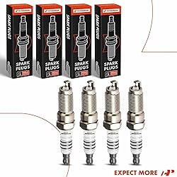 A-Premium Iridium Platinum Spark Plugs Compatible