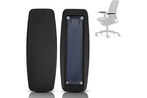 SINOLUXE Replacement Arm Pads Caps for Steelcase Amia Office Chair, Ergonomic Comfortable Foam Padding, Office Chair Arm Pads Replacement