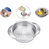 DLD Tuna Strainer Press, Tuna Can Strainer Food-Grade Stainless Steel Canning Colander for Regular-Size and Wide-Necked Tunas