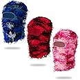 MGBPEI Distressed Balaclava Ski Mask for Men/Women Knitted Full Face Ski Mask Windproof Neck Warmer