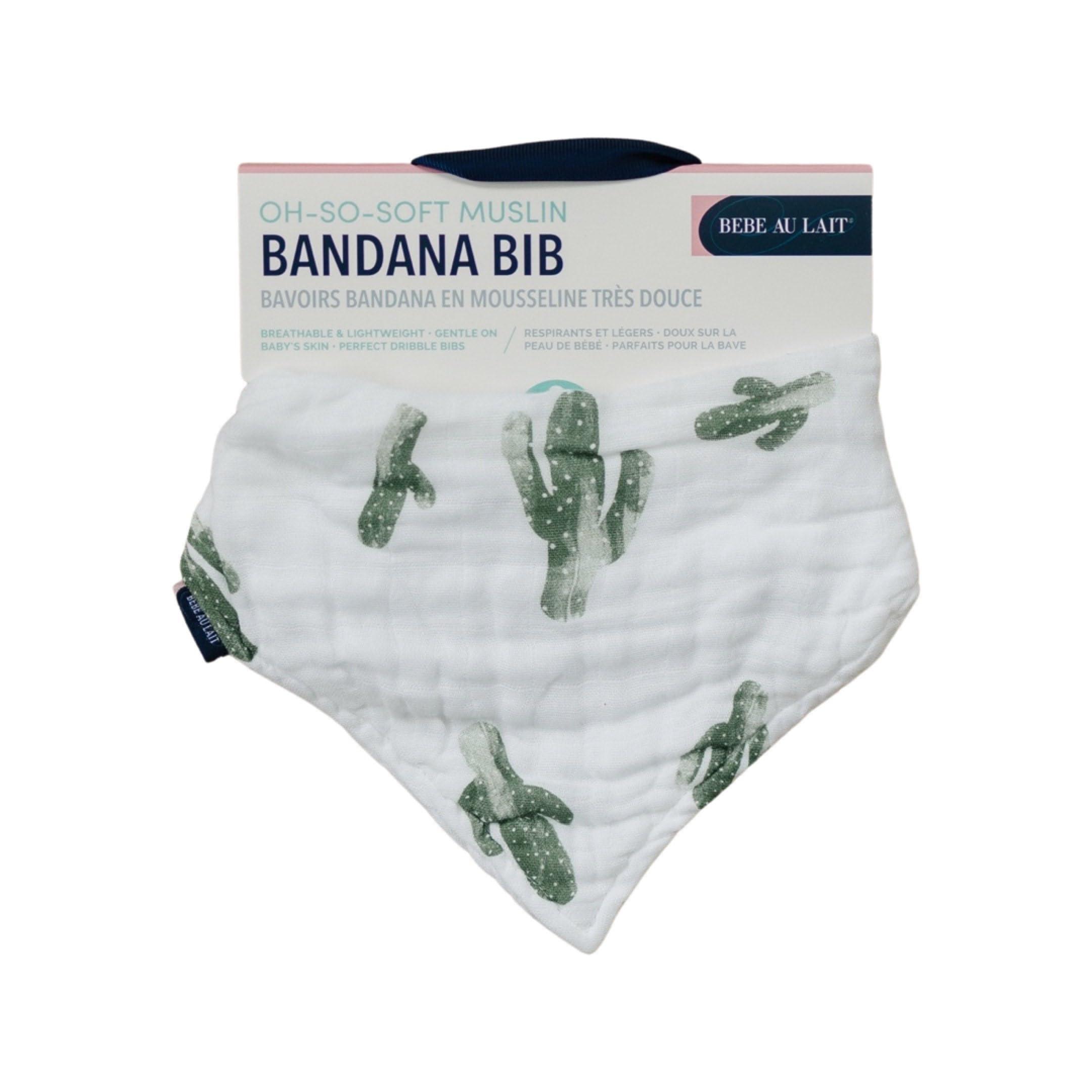 Bebe au Lait Oh So Soft Bandana Bib, Saguaro