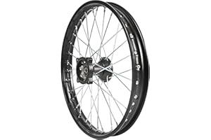 Trkimal Front Wheel Rim Hub for Motocross Off Road Dirt Pit Bike (70/100-17 (15mm inner Bearing))