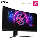 MSI MPG 346CQRXF X24 34 Inch UWQHD 240Hz Gaming Monitor 3440x1440 view 3