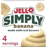 Jell-O Simply Banana Flavored Instant Pudding &amp; Pie Filling Mix, 3.4 oz Box