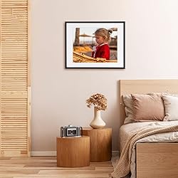 Hoikwo 14x18 Black Picture Frame, Display Pictures