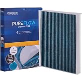 PUREFLOW PC8214X Cabin Air Filter | Fits 2015-2026 Ford F-150 2.7L, 3.5L, 5.0L; 2017-2026 F-250 Super Duty, F-350 Super Duty, F-550 Super Duty, F-450 Super Duty 6.7L