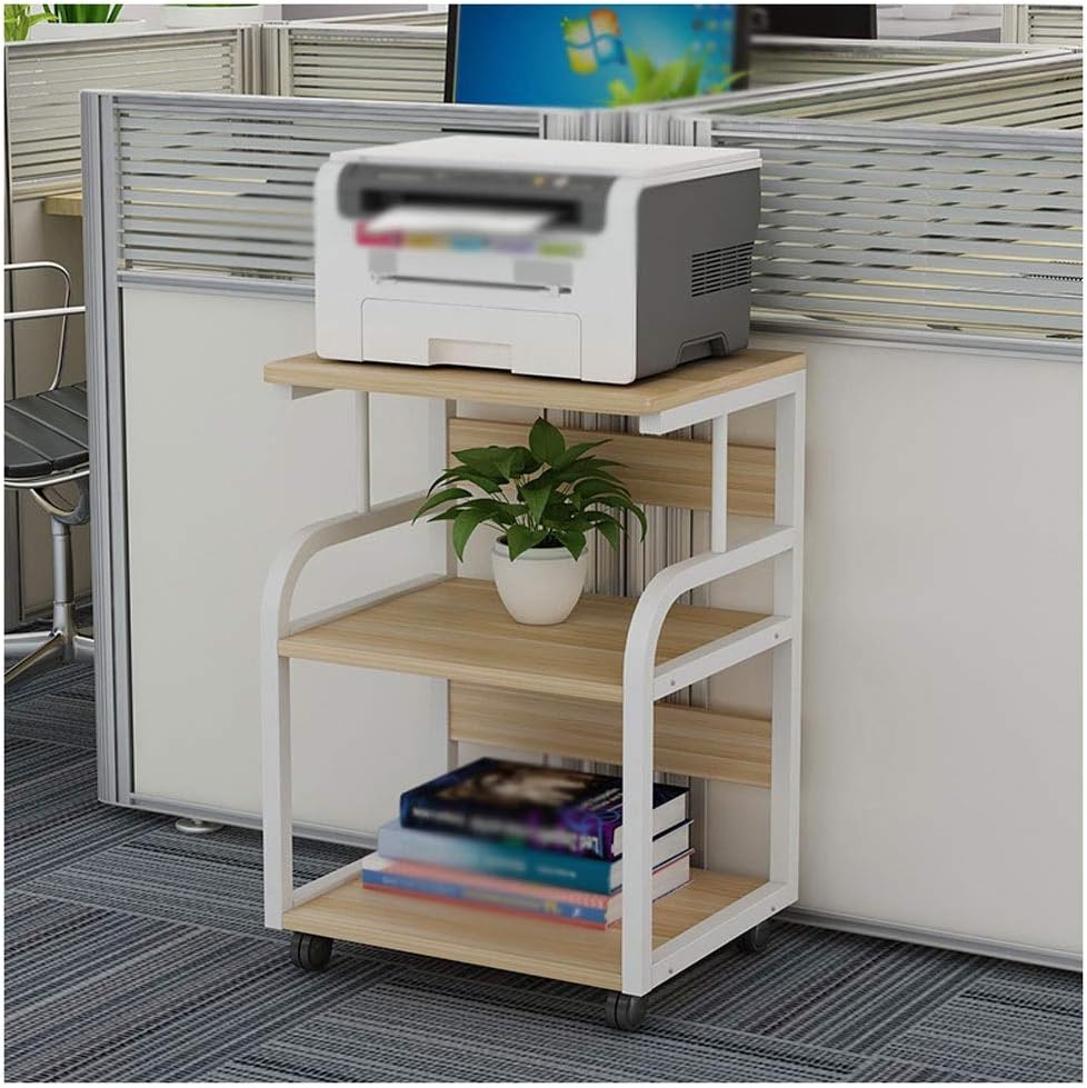 Desktop Stand for Printer 3Layer FloorStanding Printer Stand Sturdy