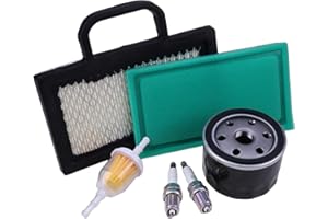 LSSOCH New Tune Up Kit #LG263 No Oil Compatible with JD D130 D140 LA135 LA145 Lawn Tractors Z245 425 ZTrak Mowers