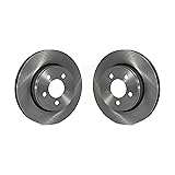 Front Disc Brake Rotors Pair Replacement For Jeep