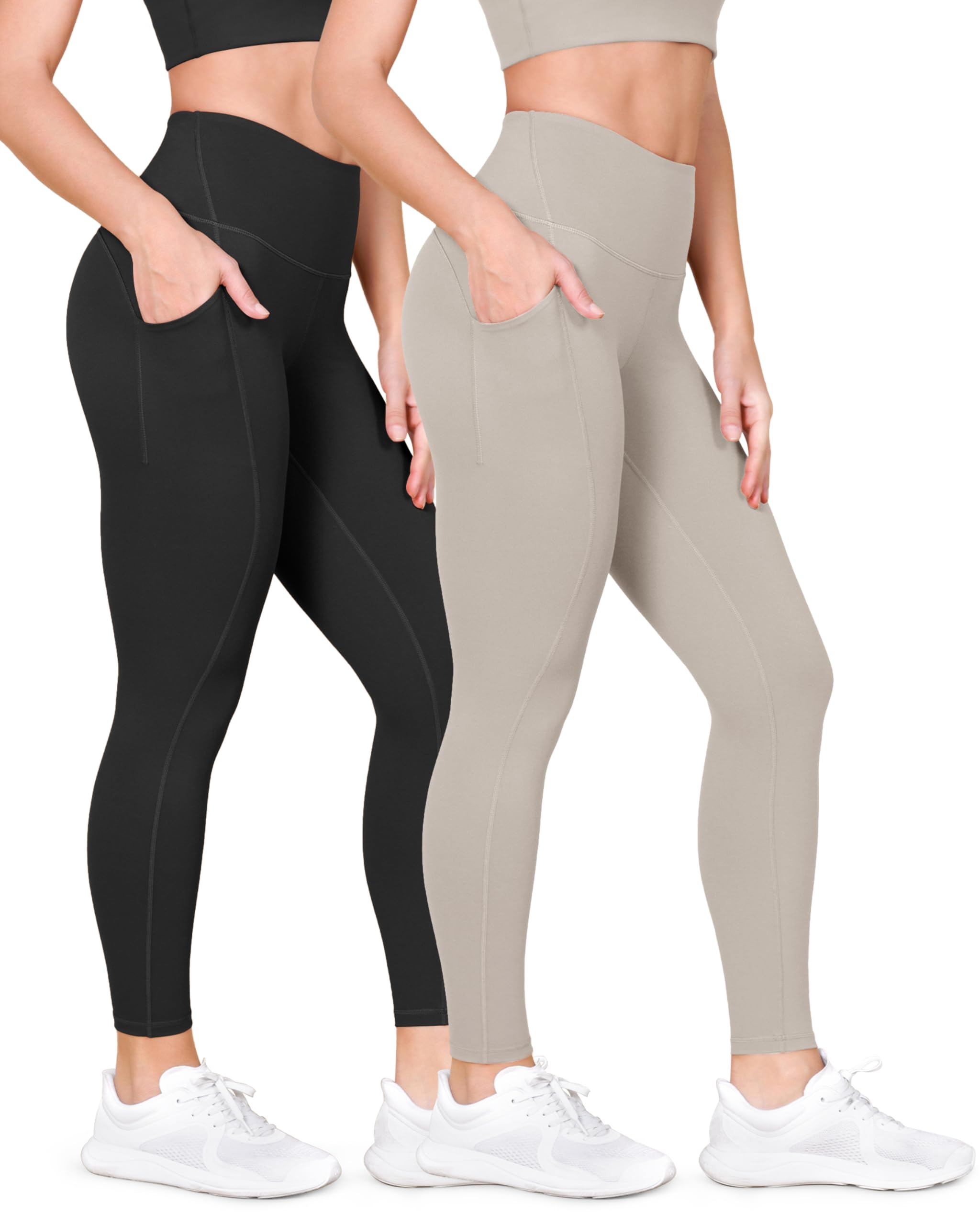 ODODOS ODLEX 2-Pack Full Length High Waist Workout